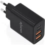 Aisens Cargador GaN 32W con 2xUSB-C y 2xUSB-A Negro